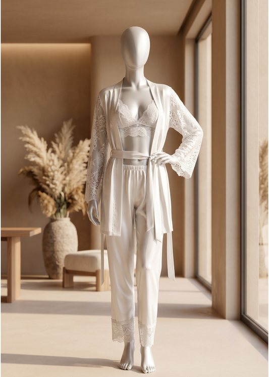 3 piece Ivory Serenity Lounge Set