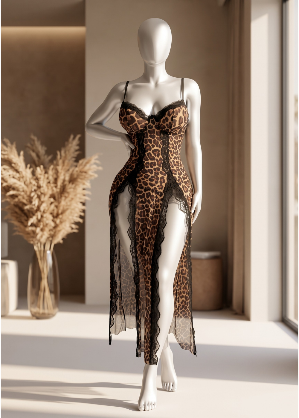 Wild Desire Leopard Babydoll