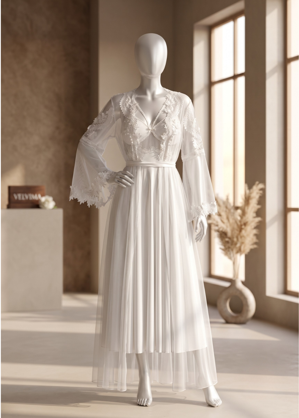 2 piece Eternal Grace Bridal Gown Set