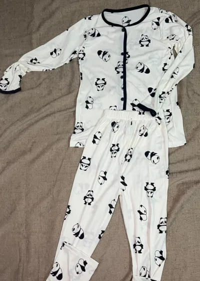 2-piece Panda Dreams Pajama Set